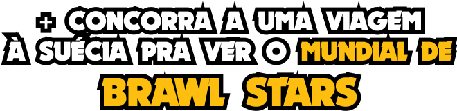 Concorra a uma viagem à suécia pra ver o Mundial de Brawl Stars™